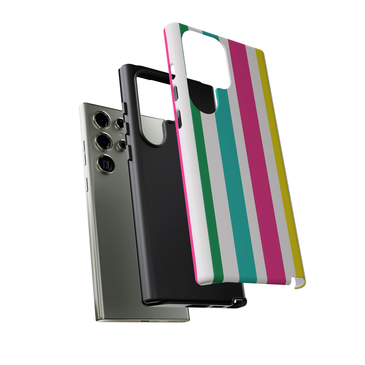 Candy Stripes - Pink/Yellow/Green