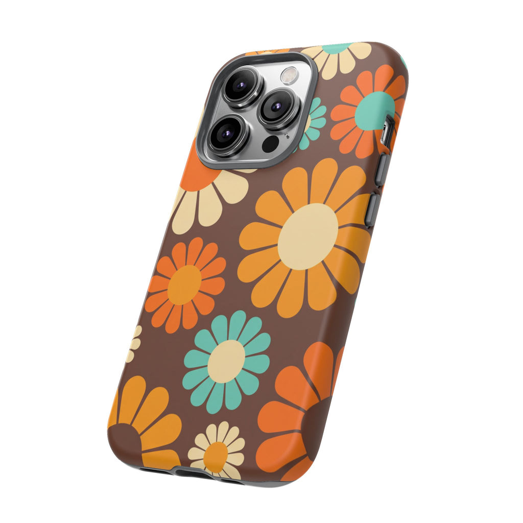 Flowers - Brown/Yellow
