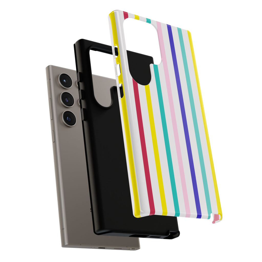 Candy Stripes - Pink/Red/Yellow/Blue