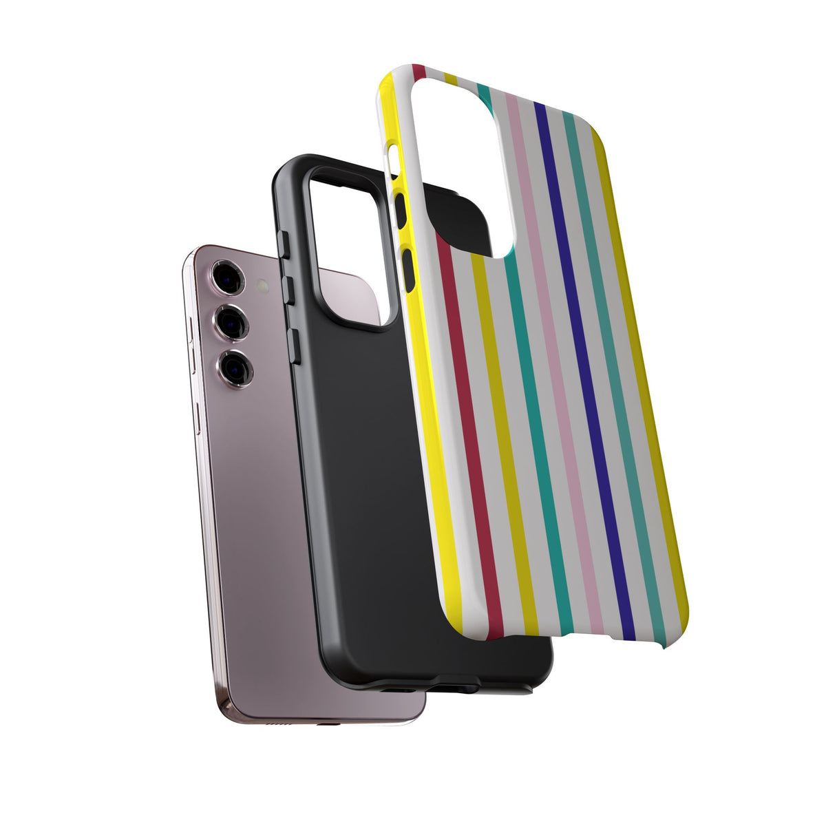 Candy Stripes - Pink/Red/Yellow/Blue