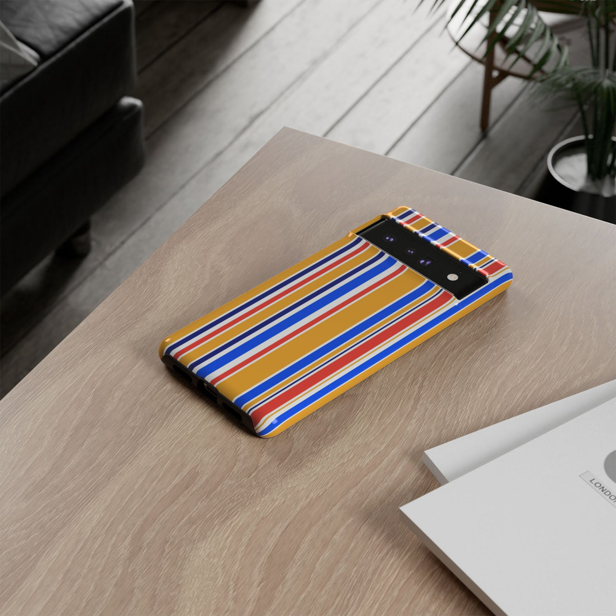 Candy Stripes - Yellow/Blue