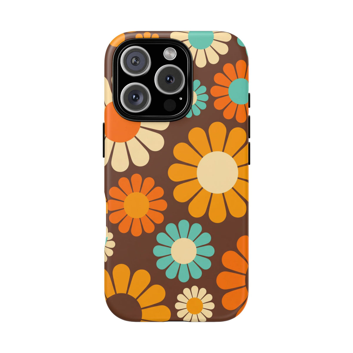 Flowers - Brown/Yellow