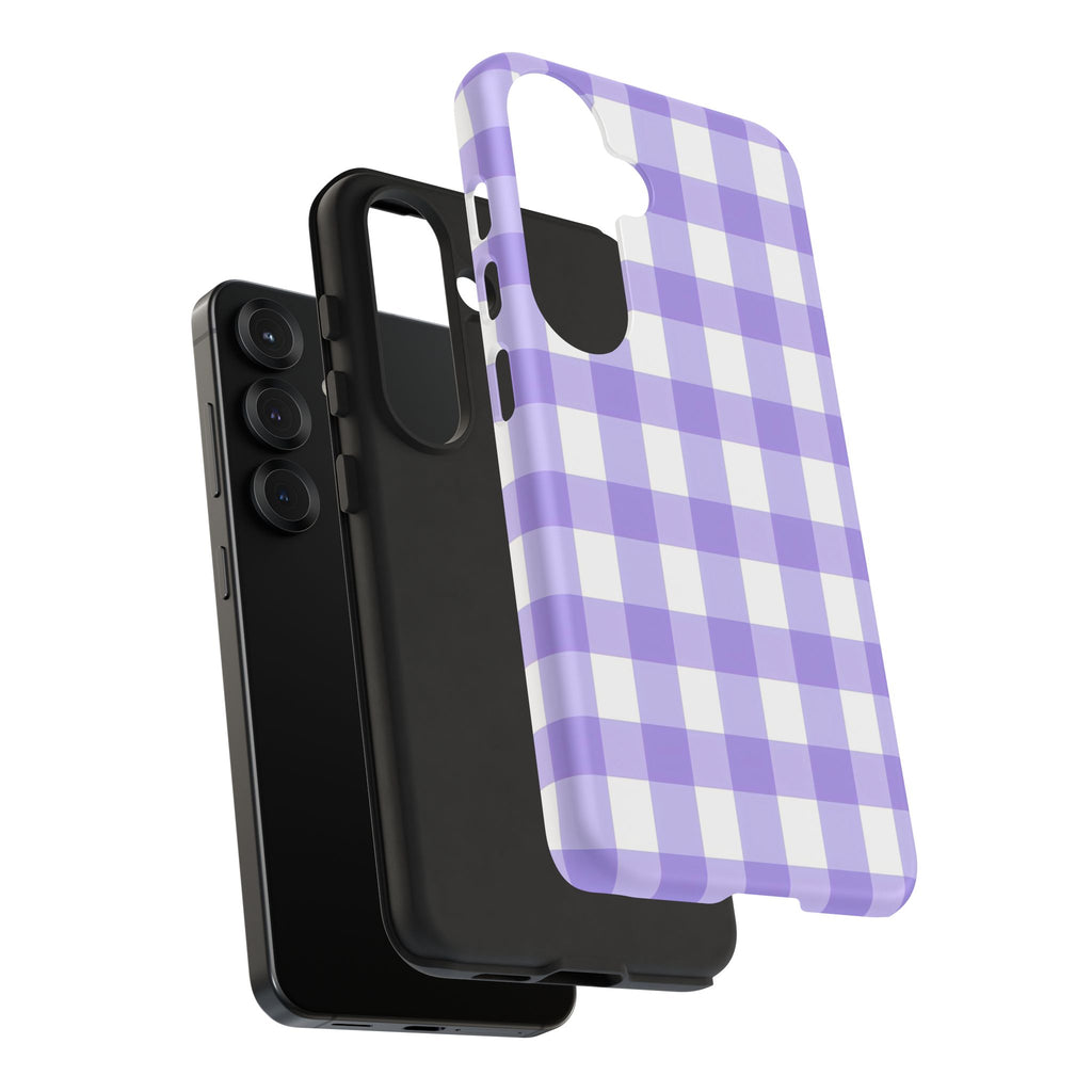 Checked - Lavender