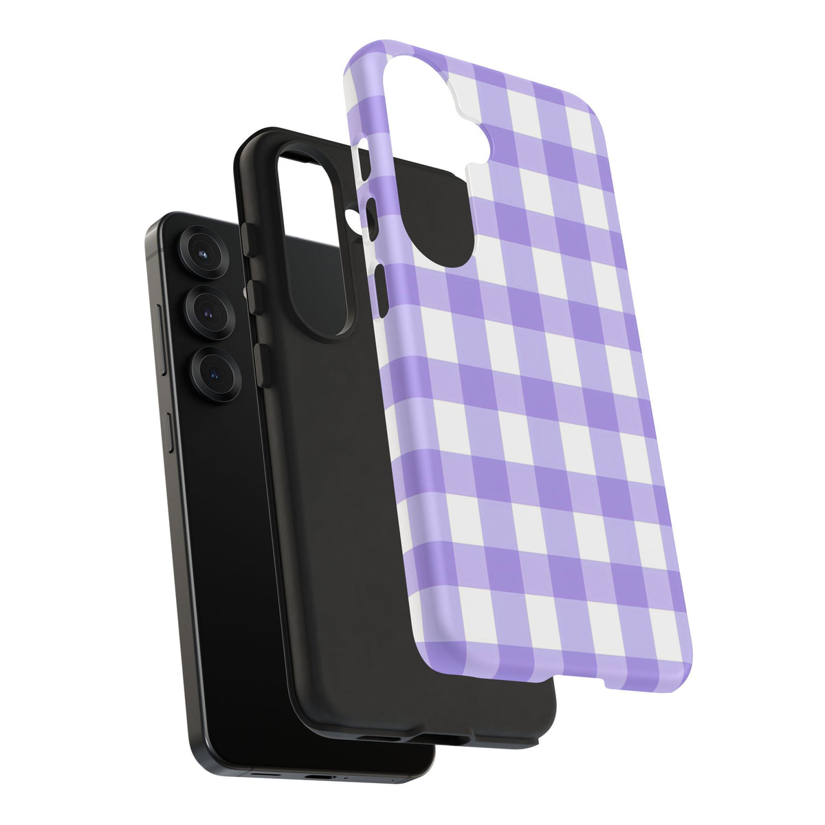 Checked - Lavender