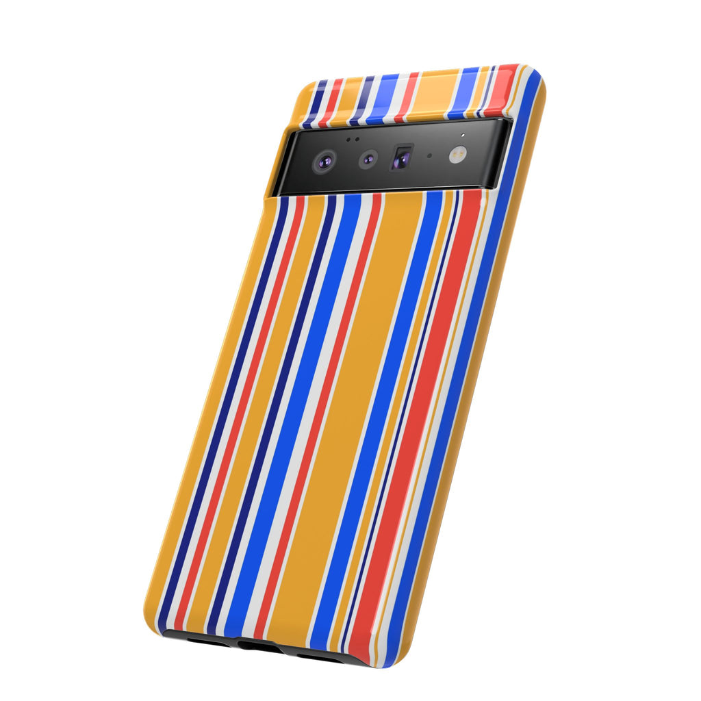 Candy Stripes - Yellow/Blue