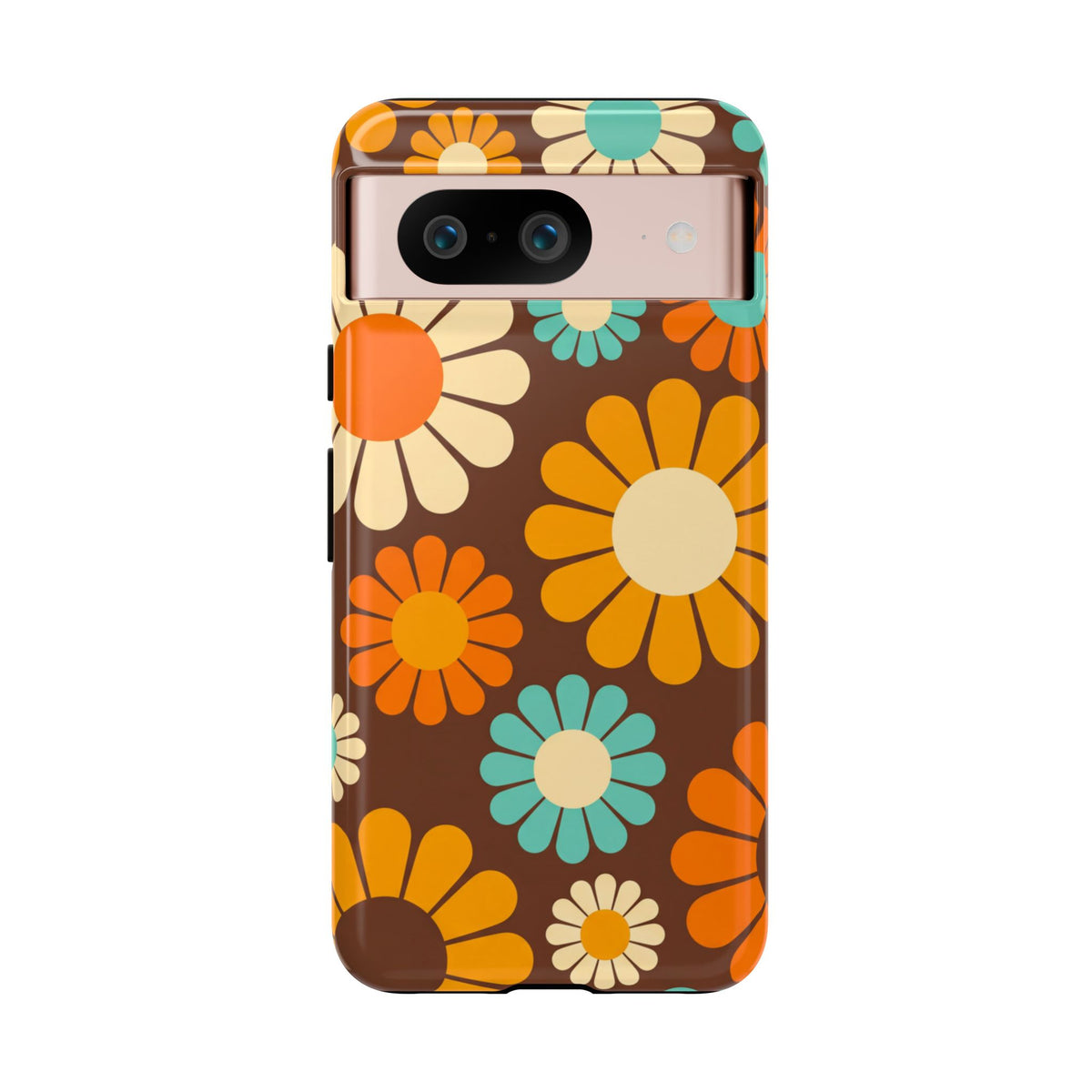Flowers - Brown/Yellow