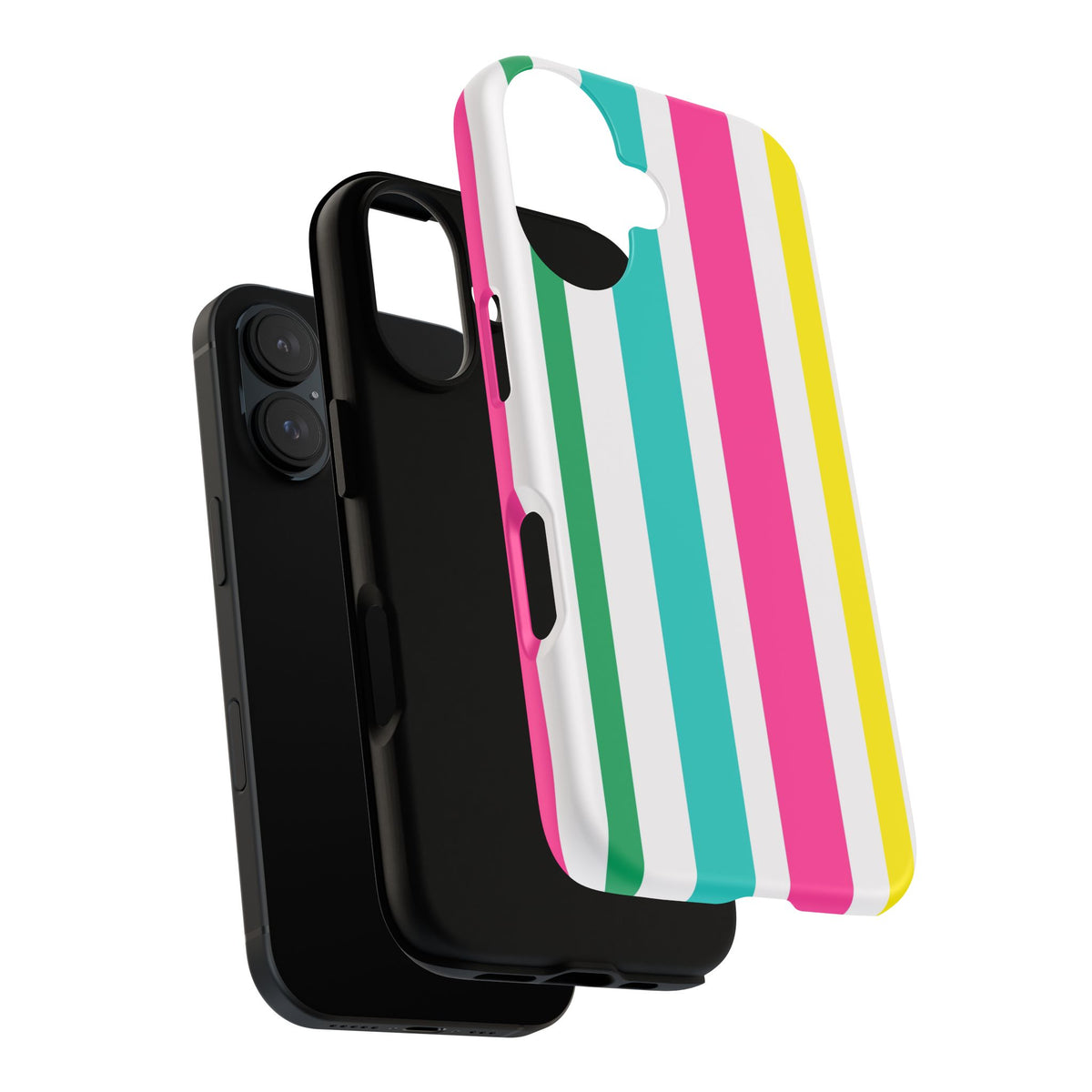 Candy Stripes - Pink/Yellow/Green