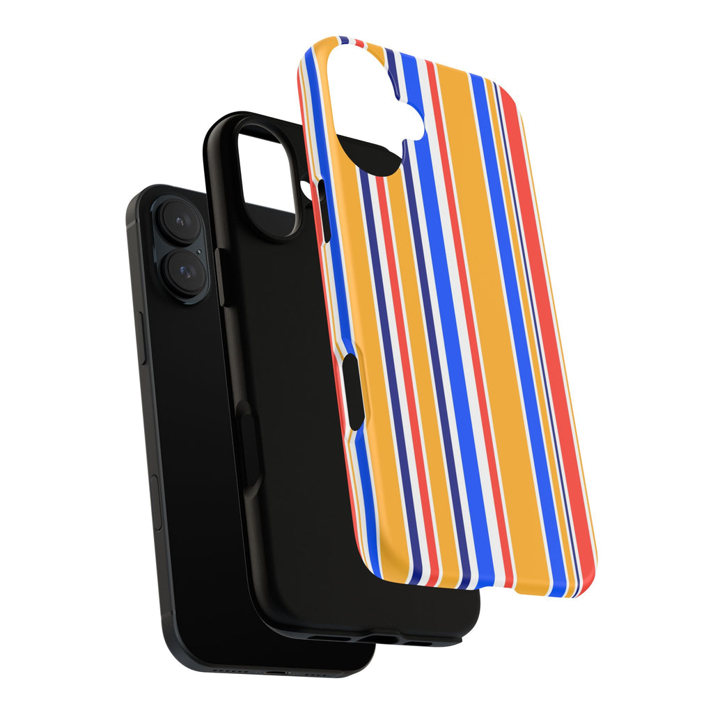 Candy Stripes - Yellow/Blue