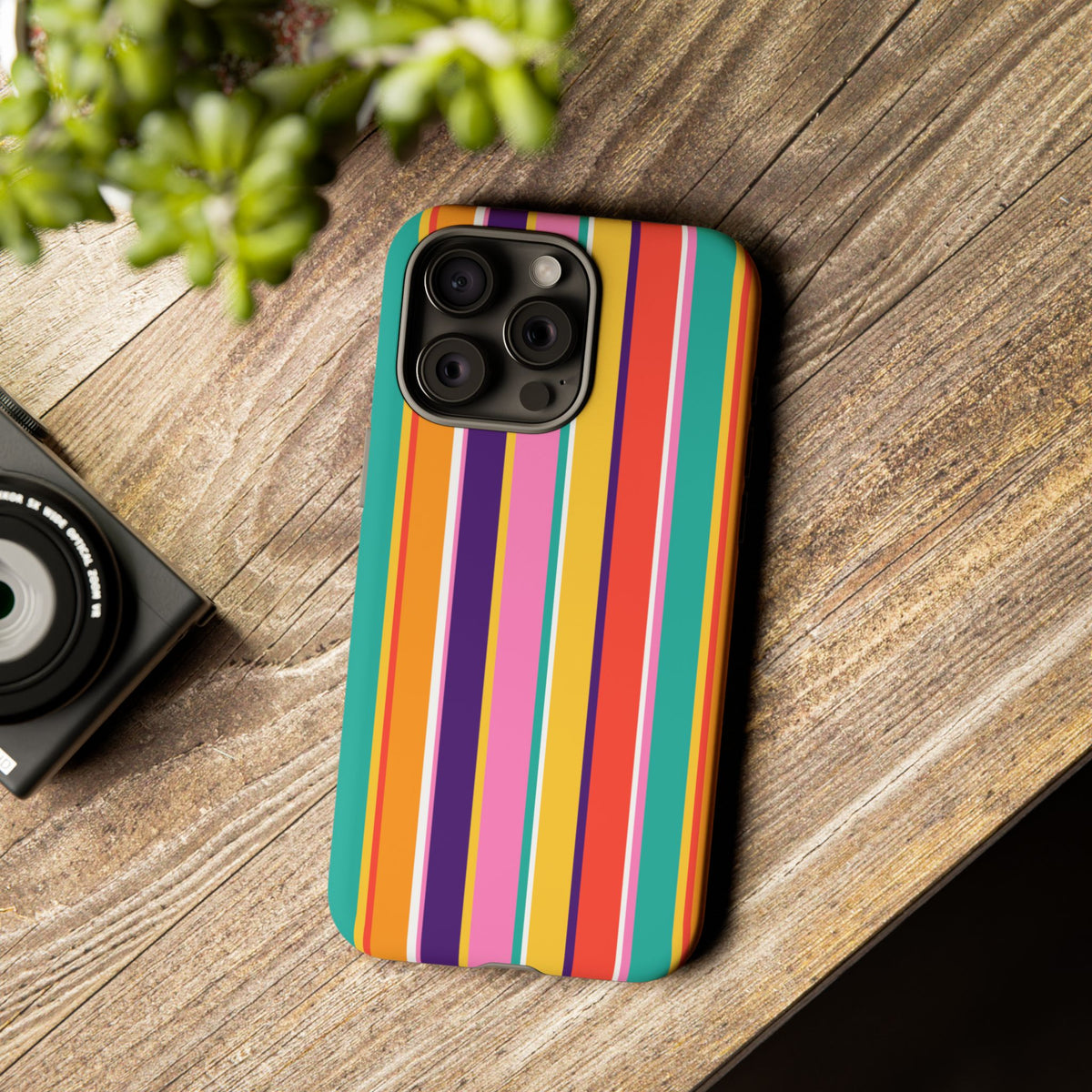 Candy Stripes - Pink/Yellow/Blue