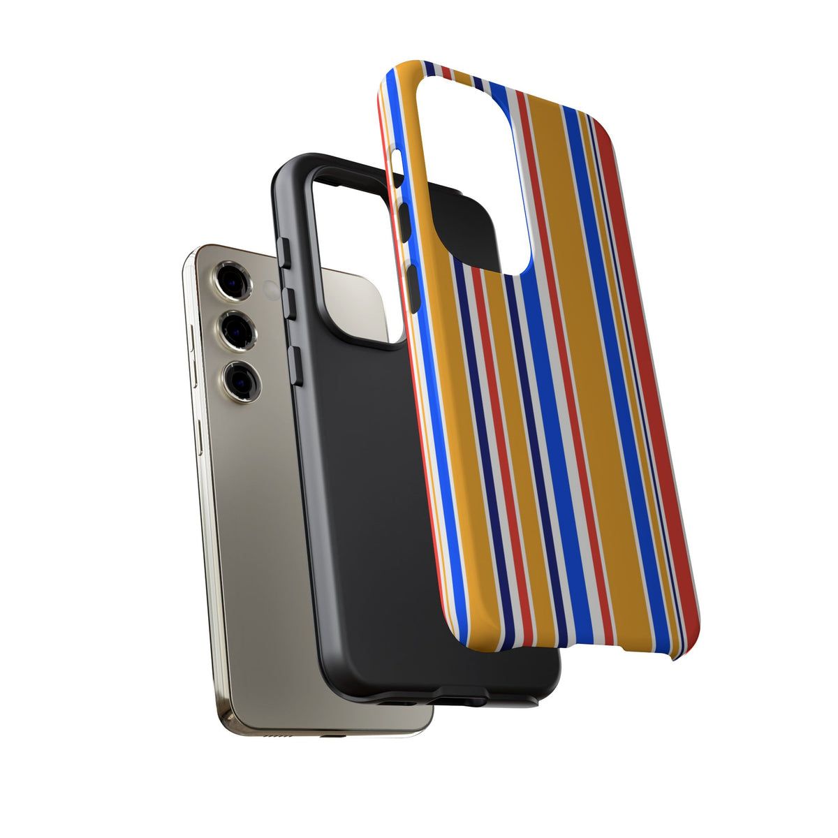 Candy Stripes - Yellow/Blue