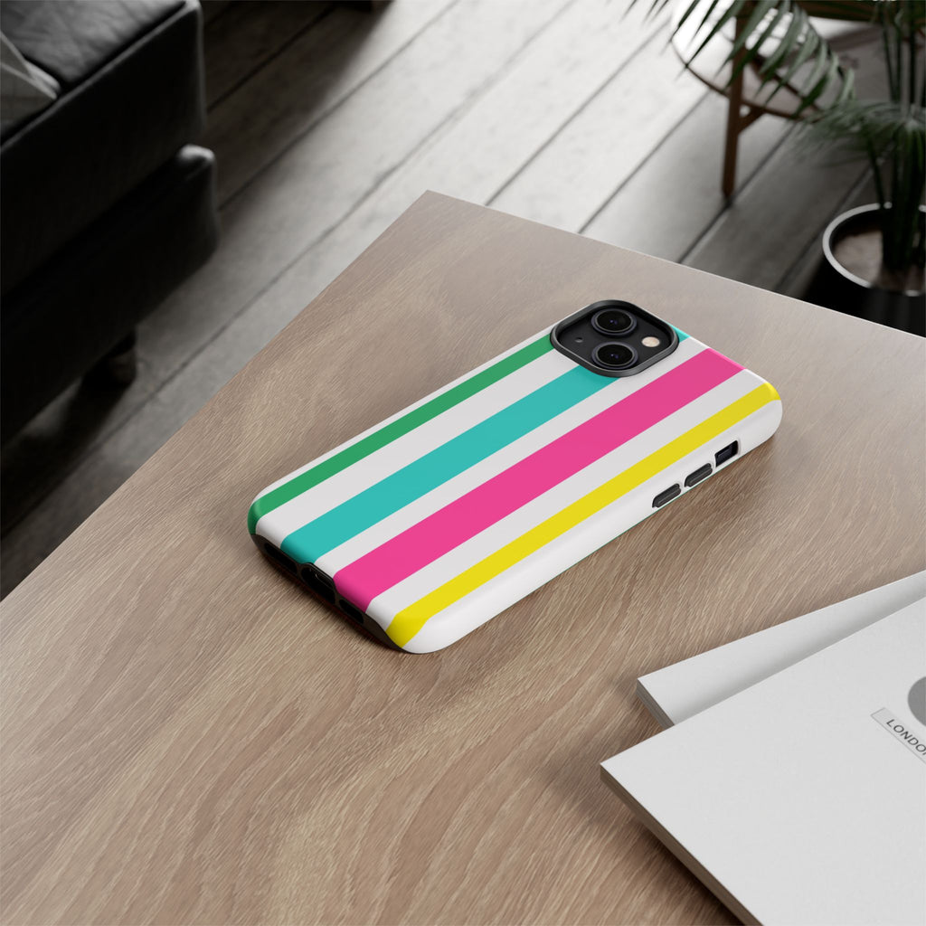 Candy Stripes - Pink/Yellow/Green