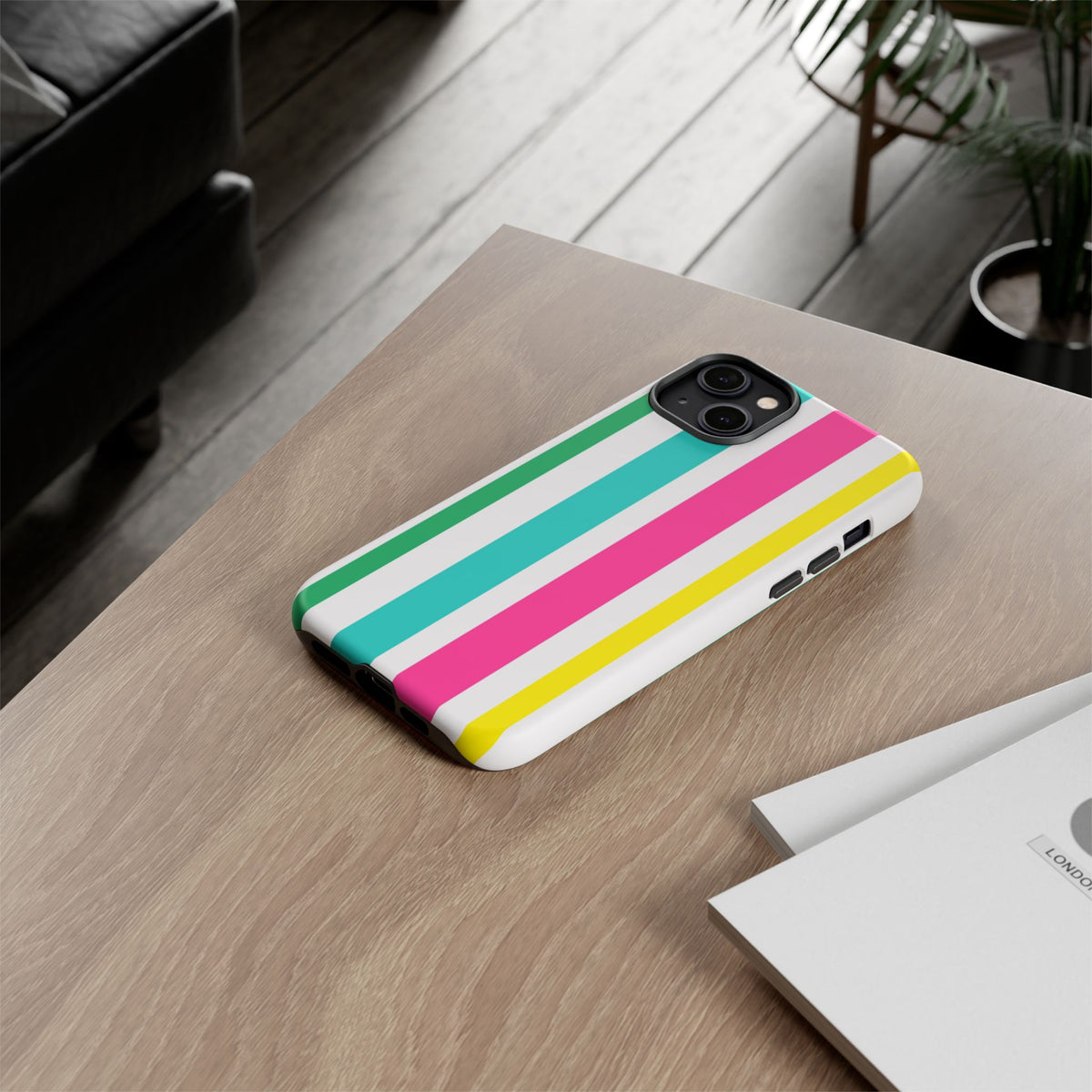 Candy Stripes - Pink/Yellow/Green