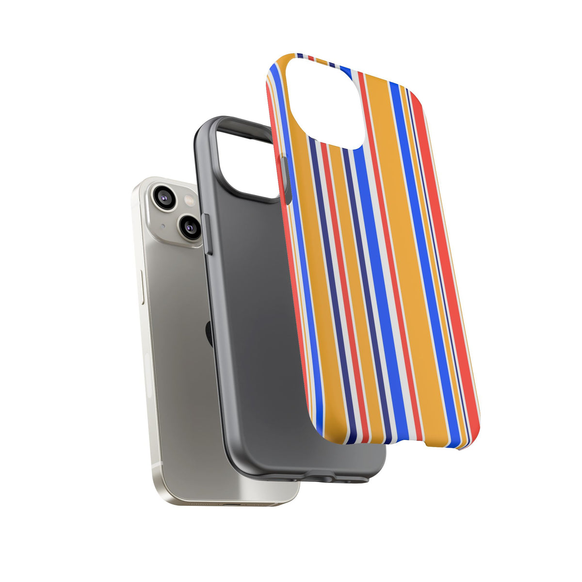 Candy Stripes - Yellow/Blue