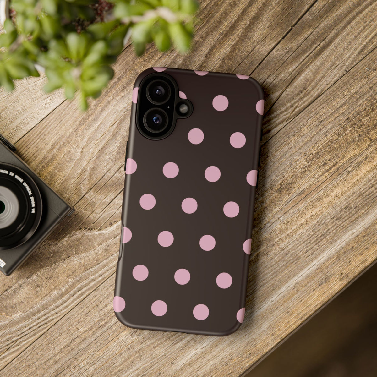 Spotted - Pink/Brown