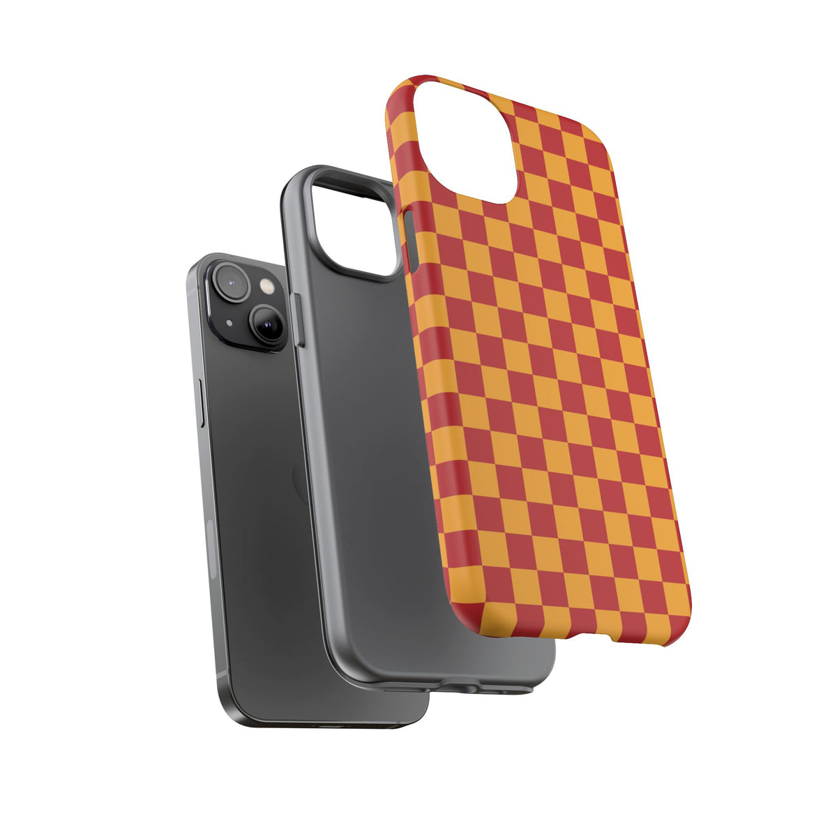 Checked - Red/Yellow