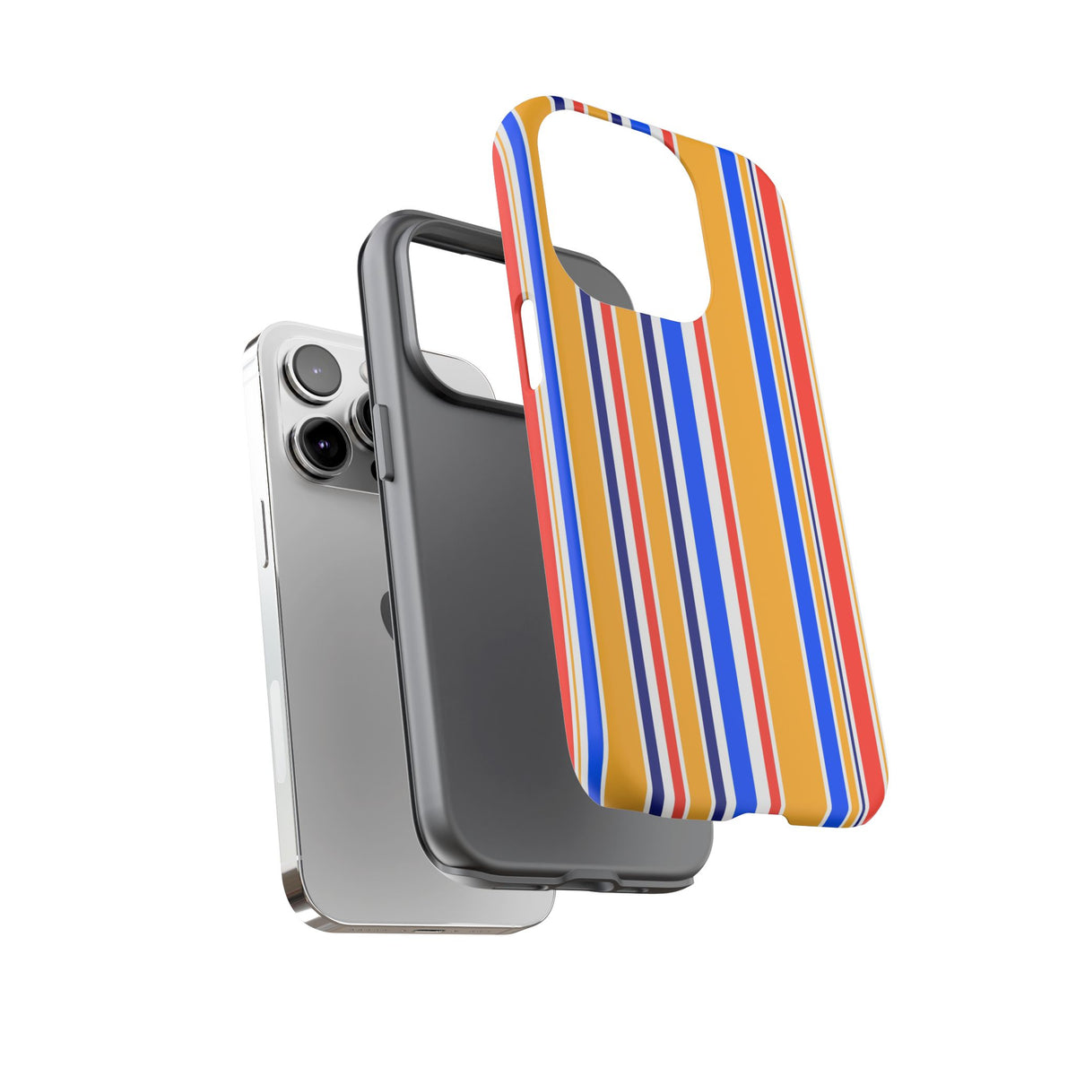 Candy Stripes - Yellow/Blue