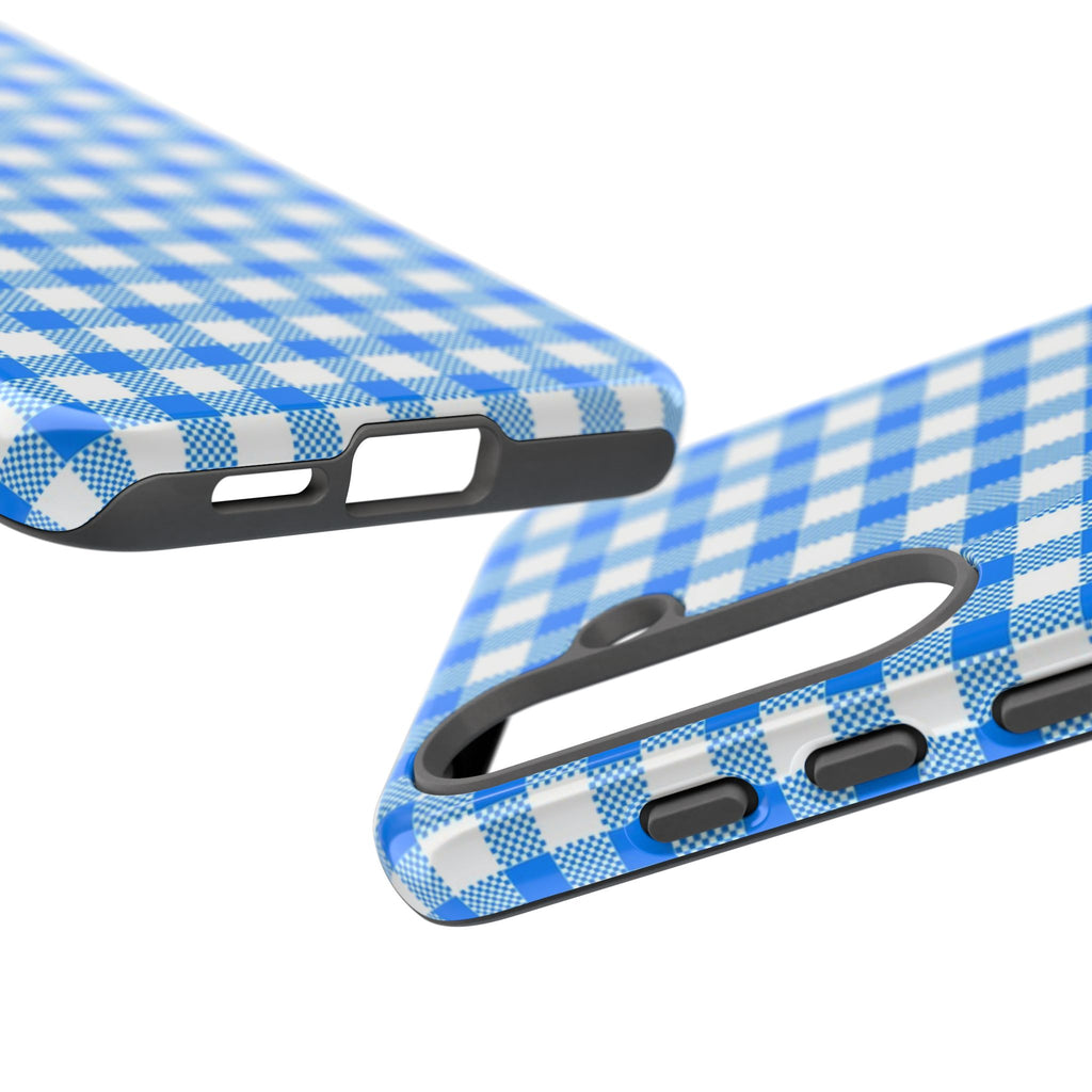 Checked - Blue
