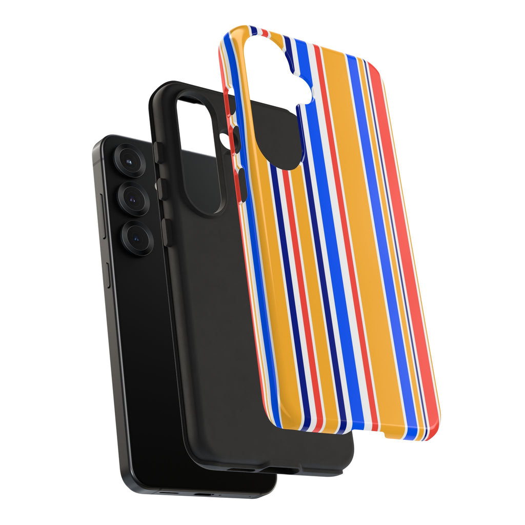 Candy Stripes - Yellow/Blue