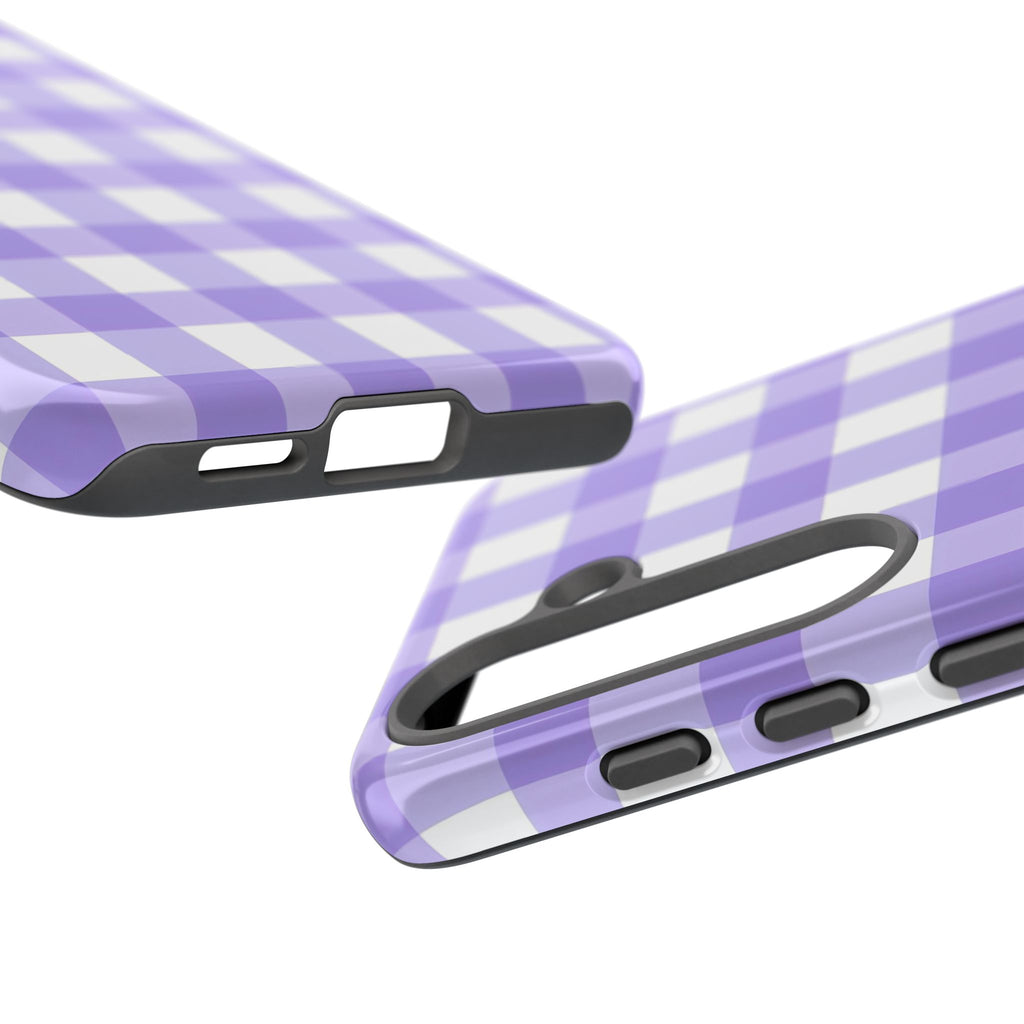 Checked - Lavender