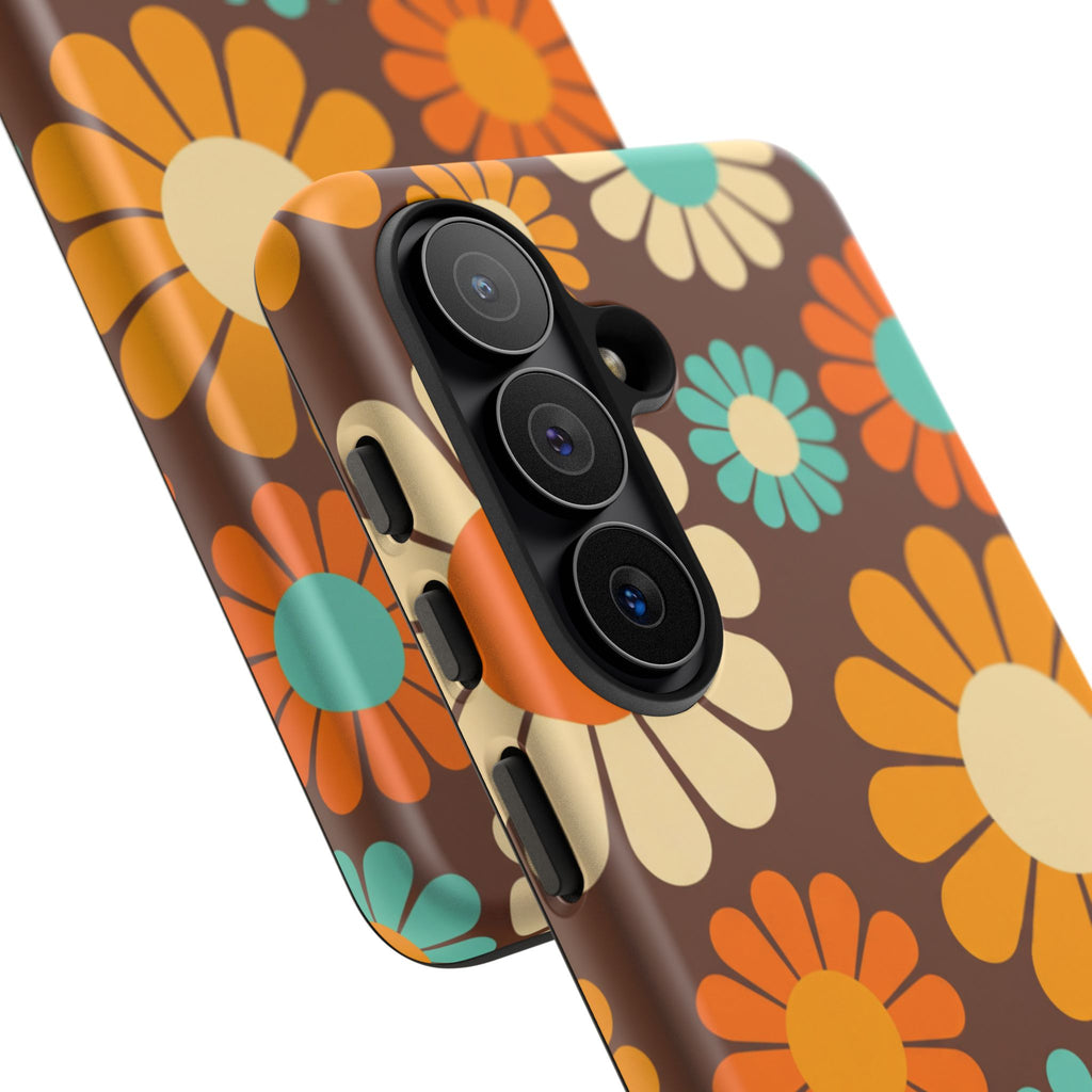 Flowers - Brown/Yellow