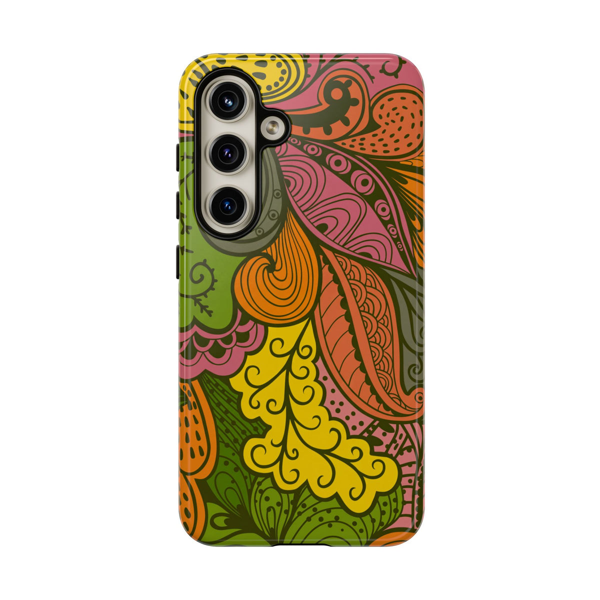 Abstract - Purple/Yellow/Green