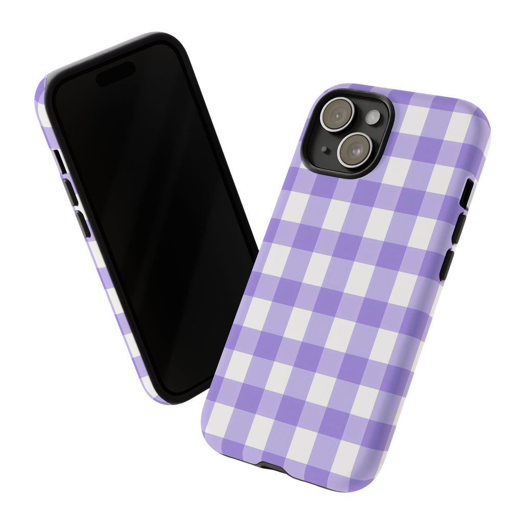 Checked - Lavender