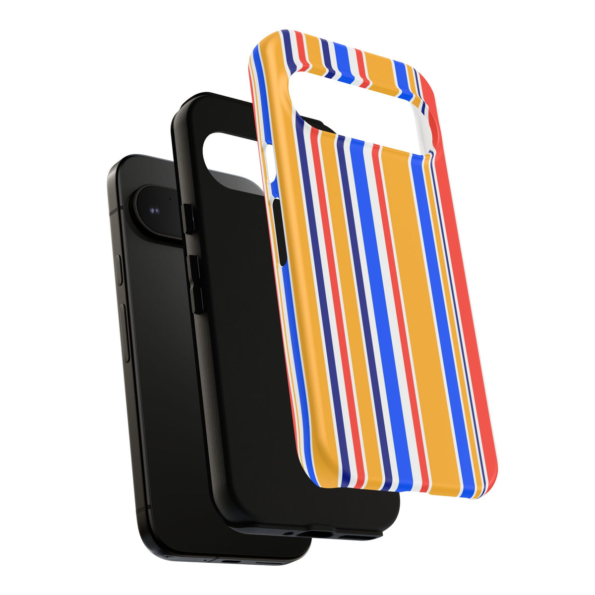 Candy Stripes - Yellow/Blue