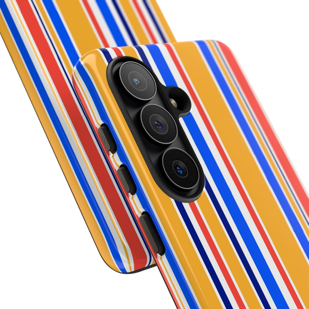 Candy Stripes - Yellow/Blue