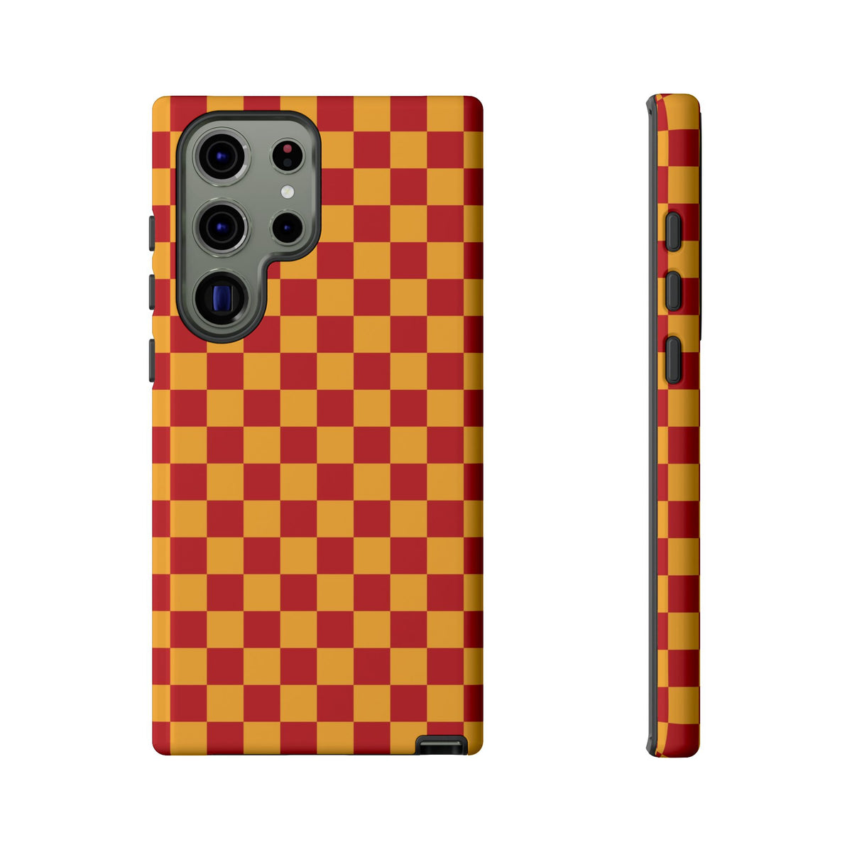 Checked - Red/Yellow