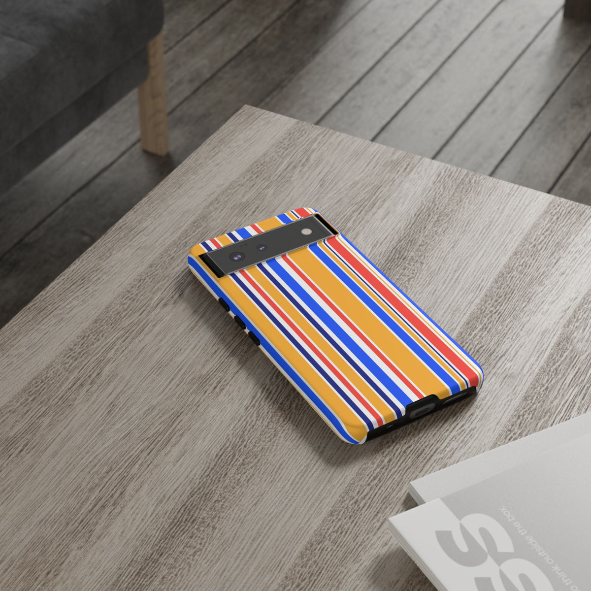 Candy Stripes - Yellow/Blue