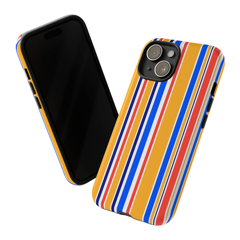 Candy Stripes - Yellow/Blue