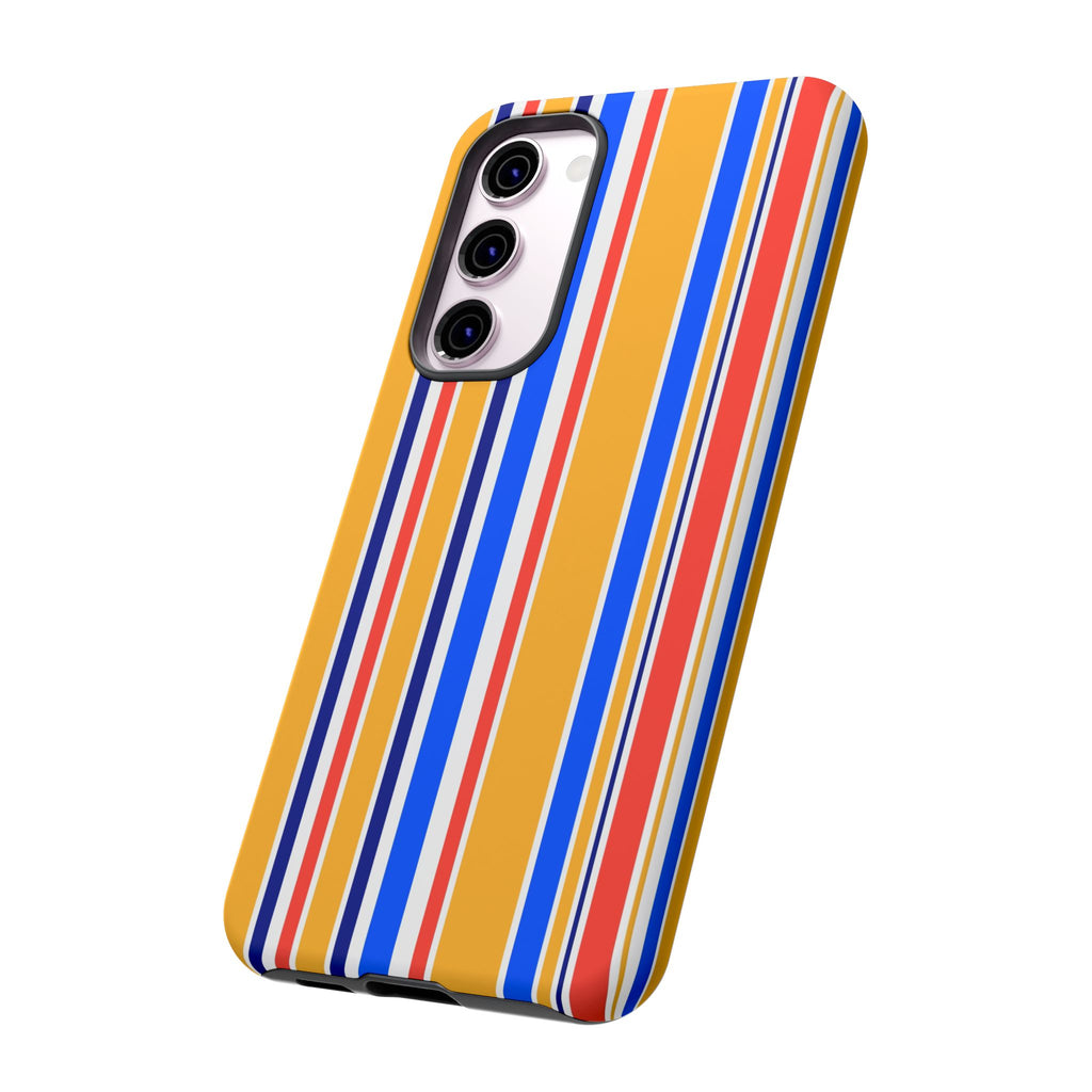 Candy Stripes - Yellow/Blue