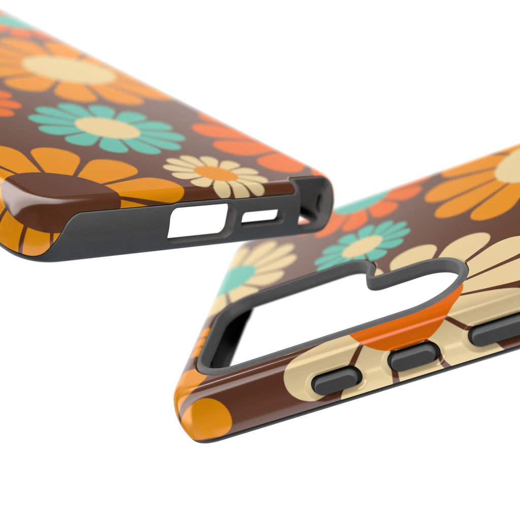 Flowers - Brown/Yellow