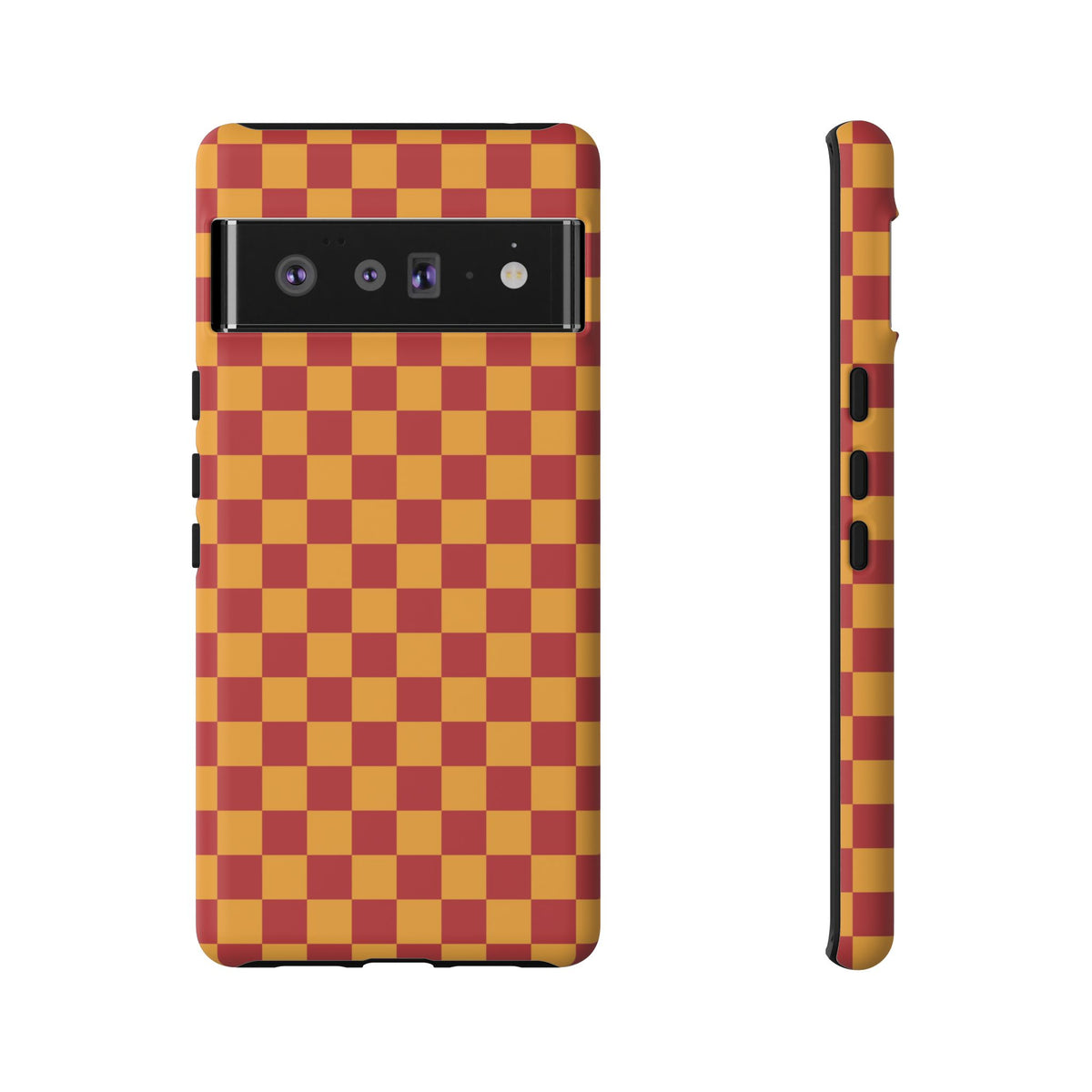 Checked - Red/Yellow