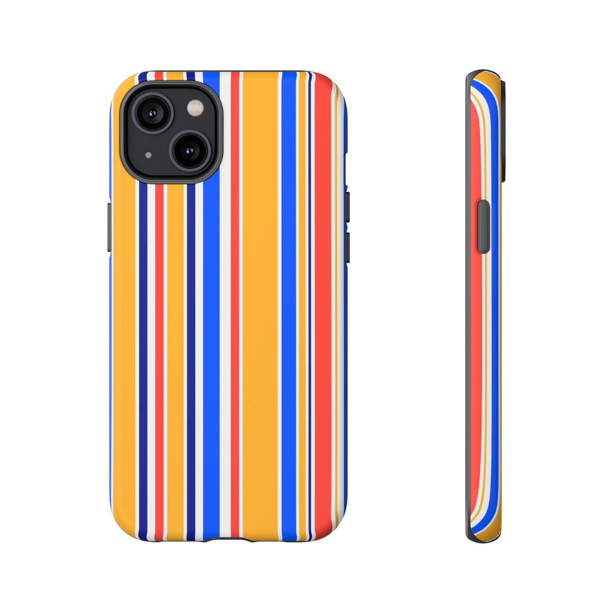 Candy Stripes - Yellow/Blue