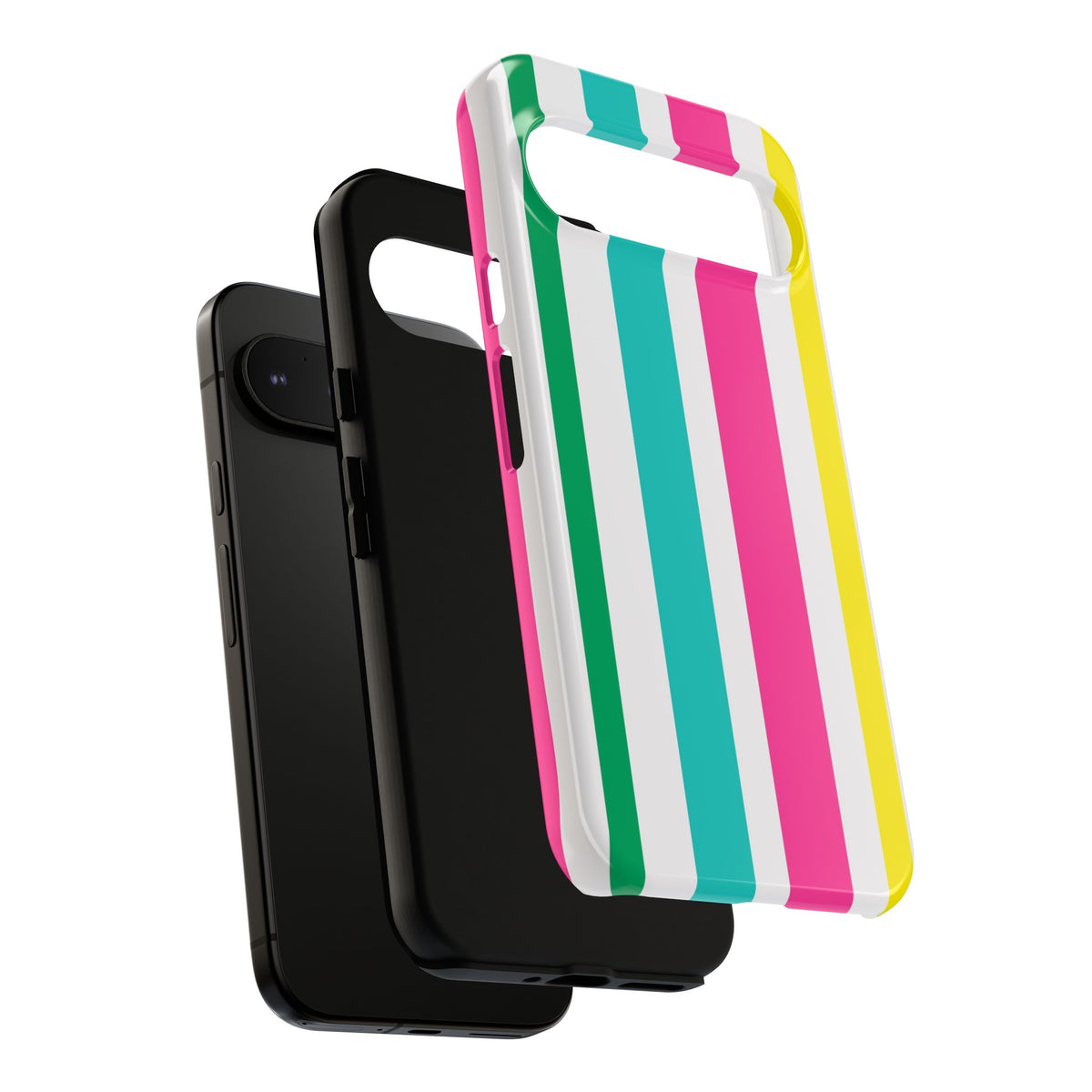 Candy Stripes - Pink/Yellow/Green