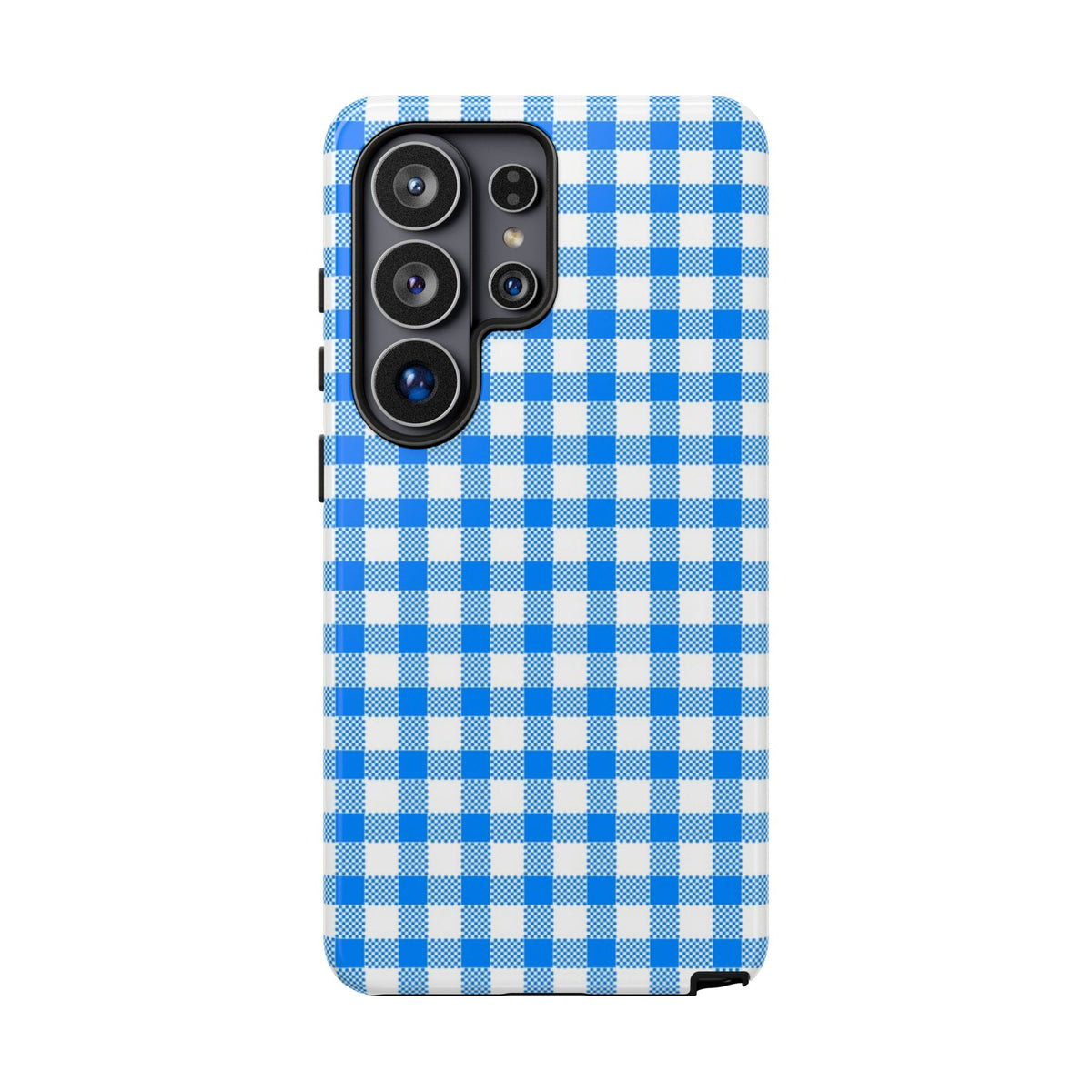 Checked - Blue