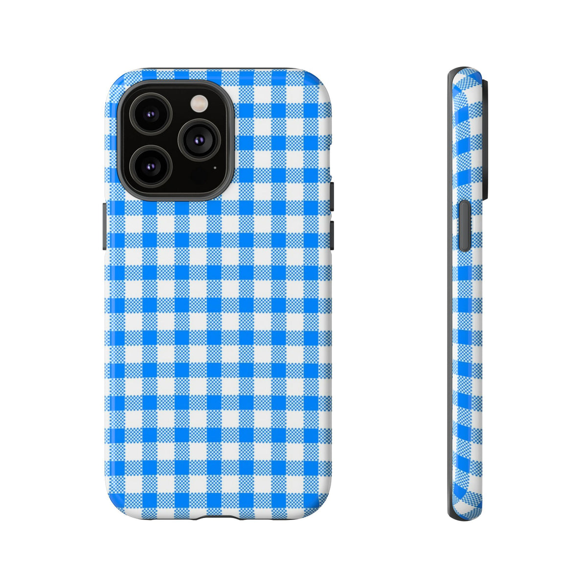 Checked - Blue