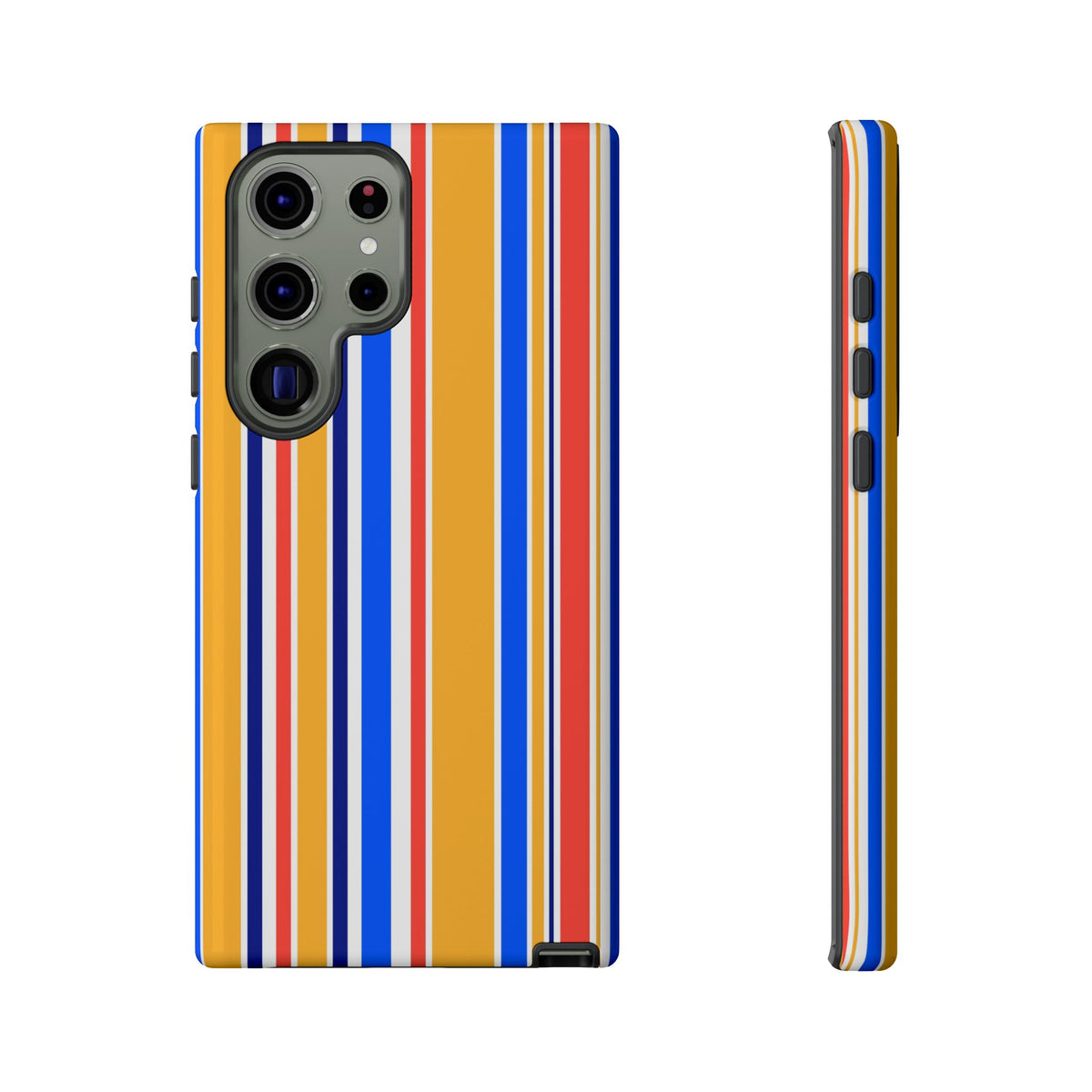 Candy Stripes - Yellow/Blue