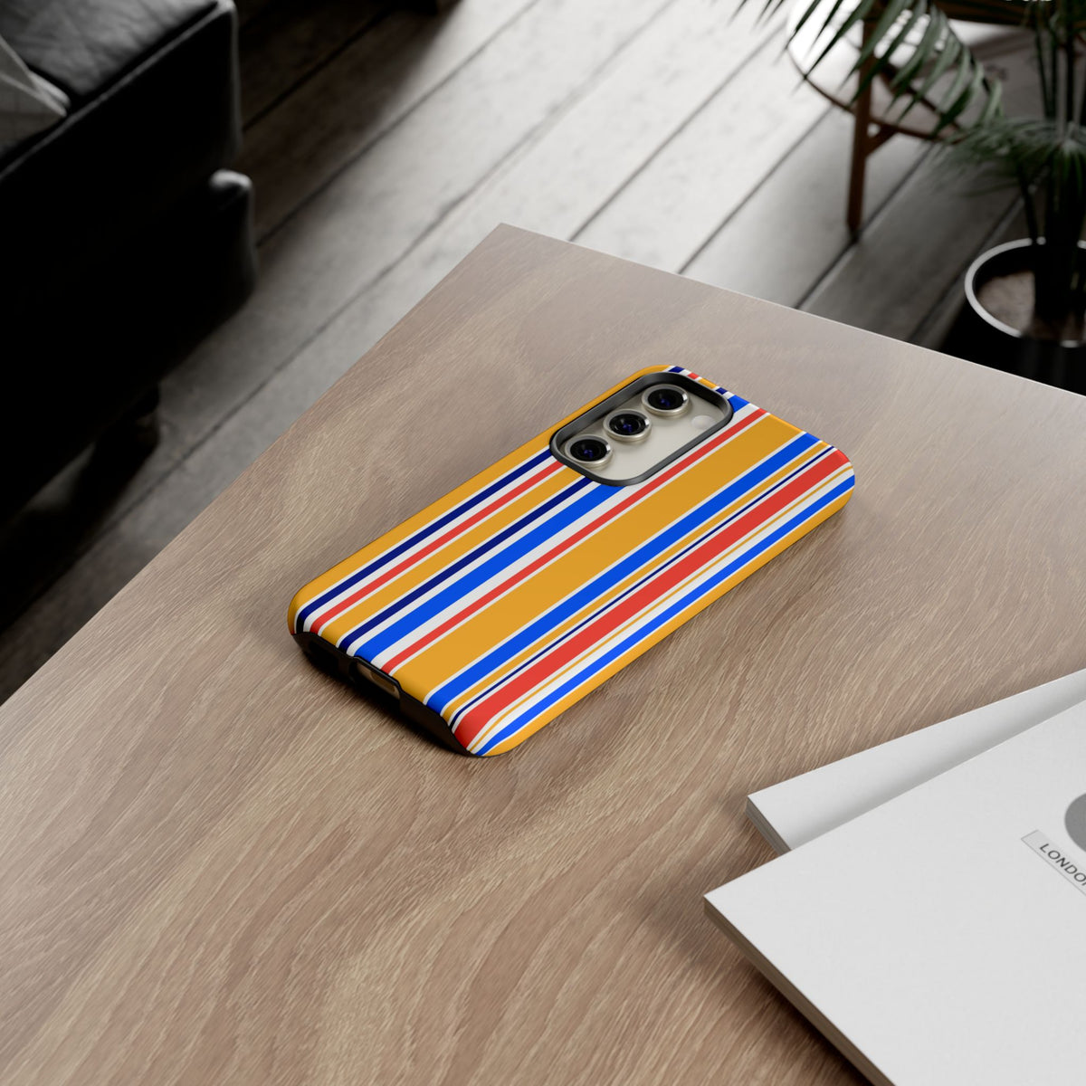 Candy Stripes - Yellow/Blue