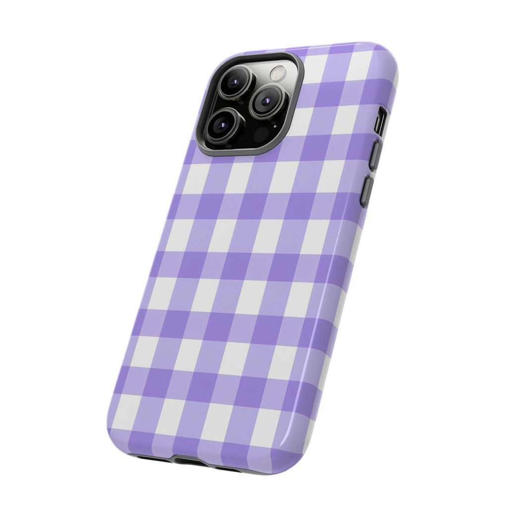 Checked - Lavender