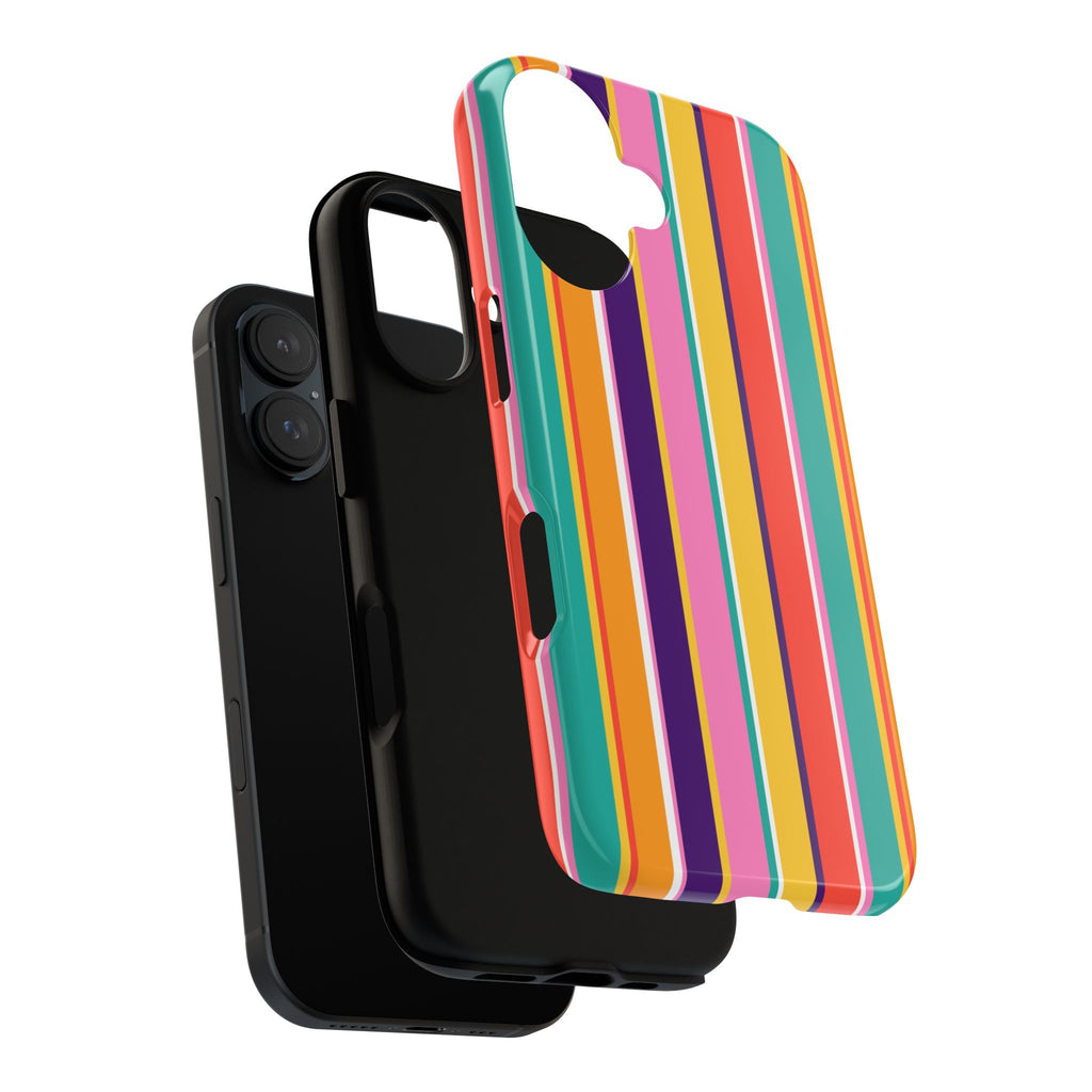 Candy Stripes - Pink/Yellow/Blue