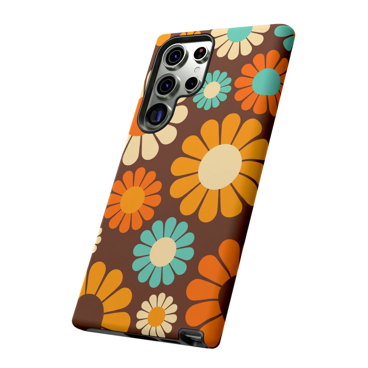 Flowers - Brown/Yellow