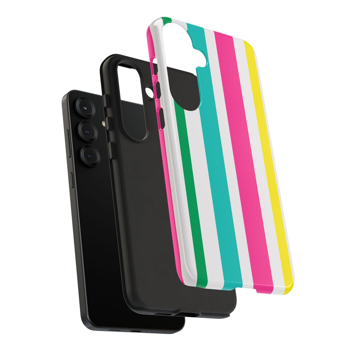 Candy Stripes - Pink/Yellow/Green