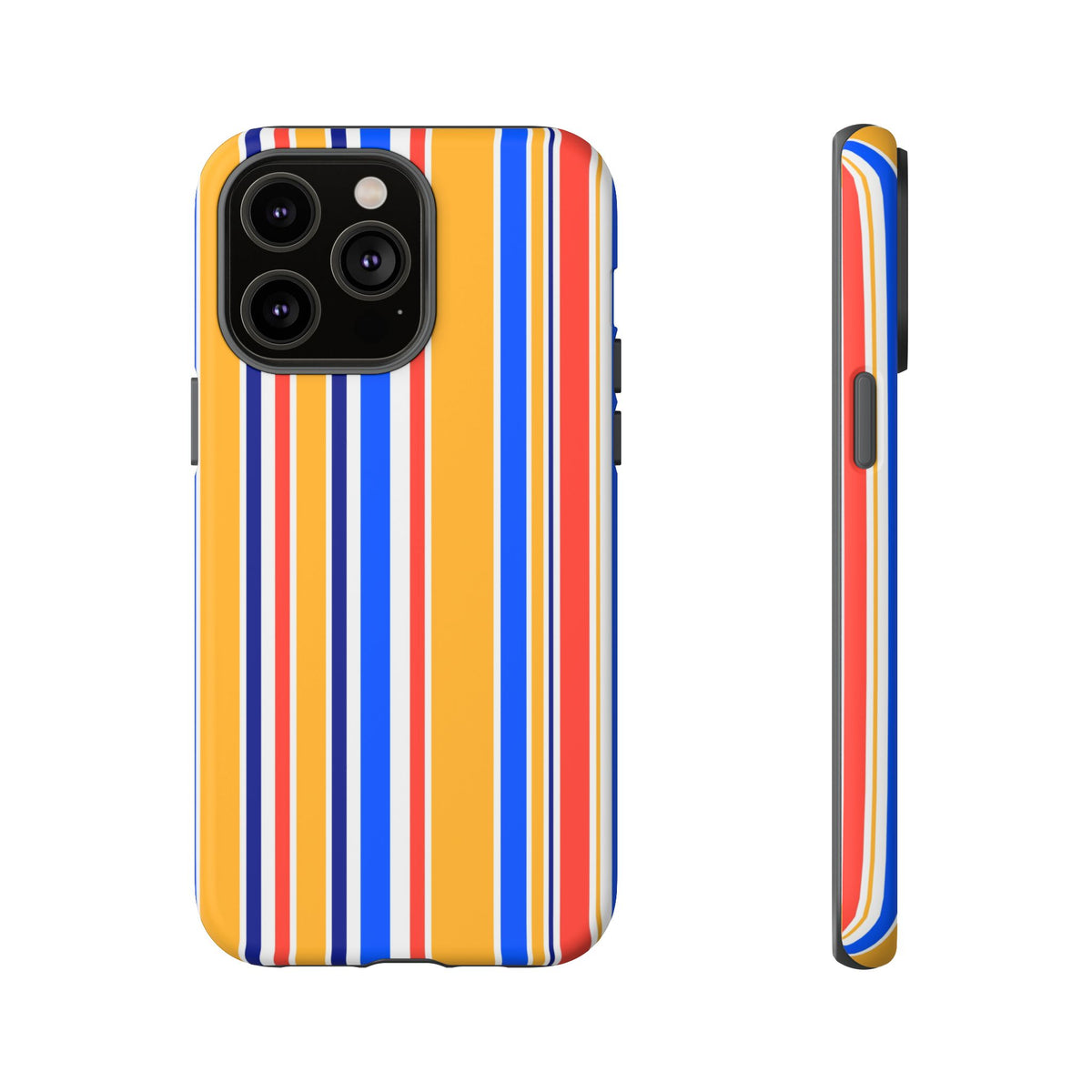Candy Stripes - Yellow/Blue