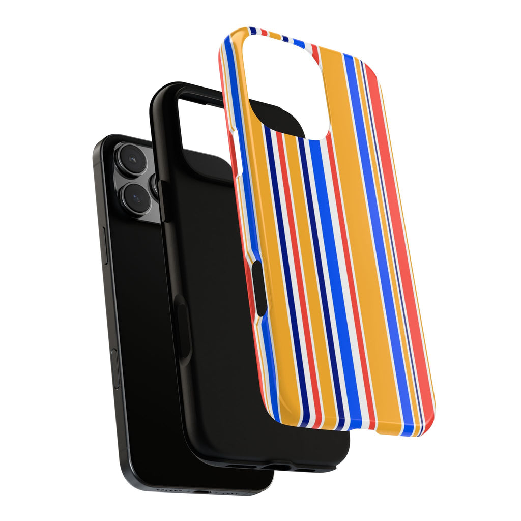 Candy Stripes - Yellow/Blue
