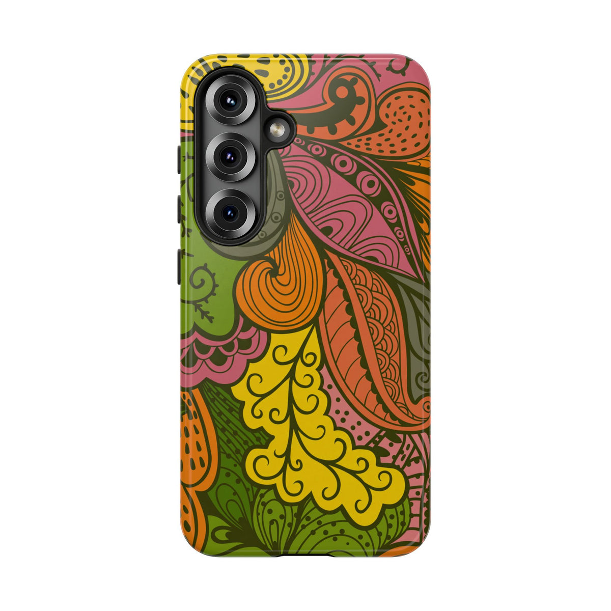 Abstract - Purple/Yellow/Green