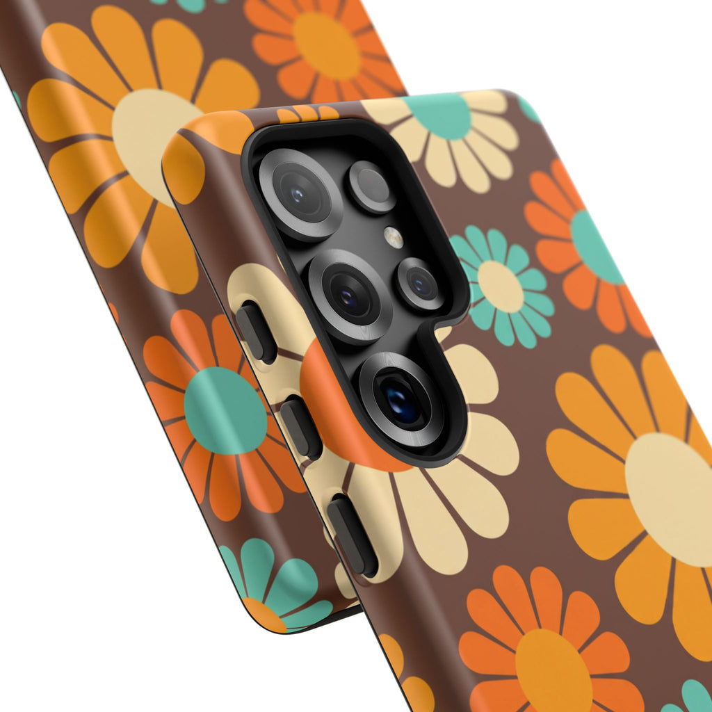 Flowers - Brown/Yellow