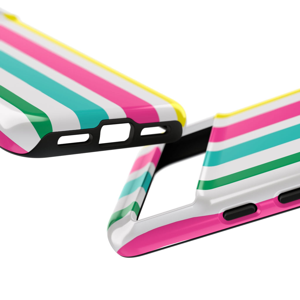 Candy Stripes - Pink/Yellow/Green
