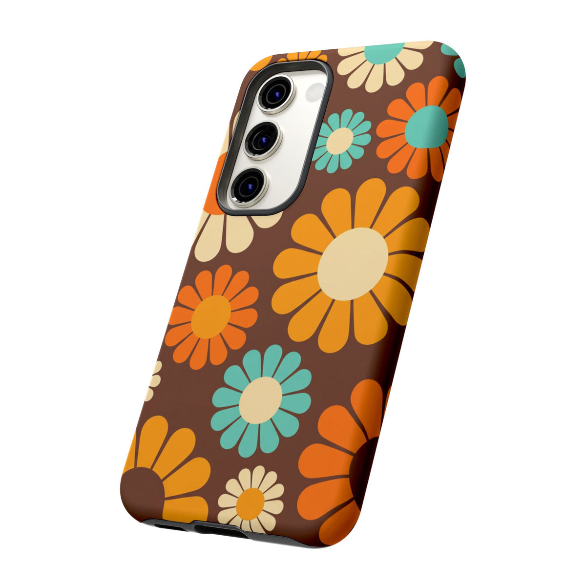 Flowers - Brown/Yellow